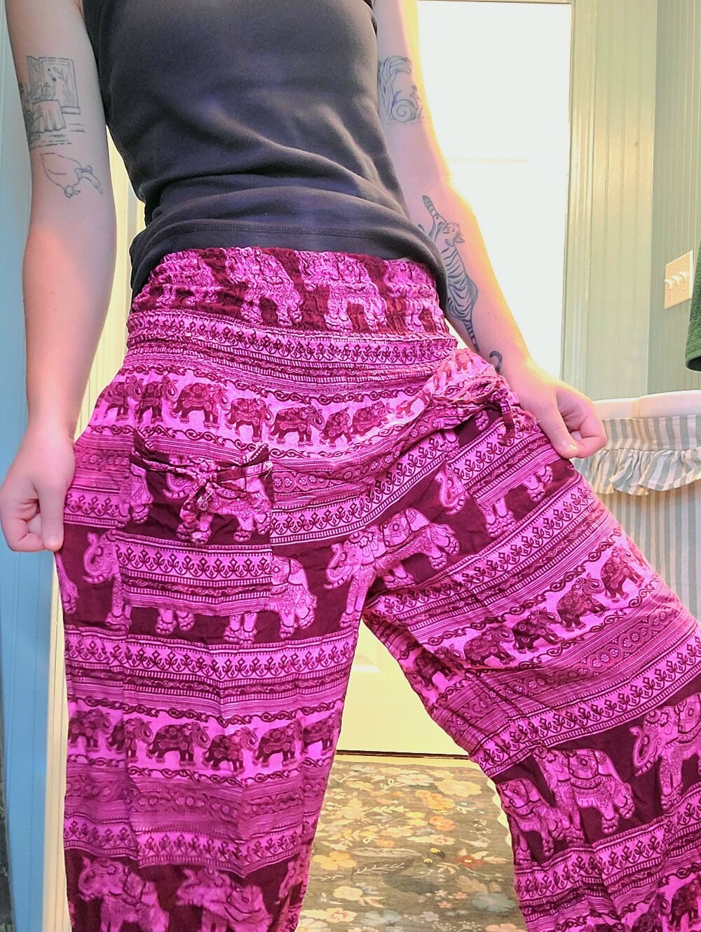 pink pants